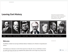 Tablet Screenshot of leavingcerthistory.net